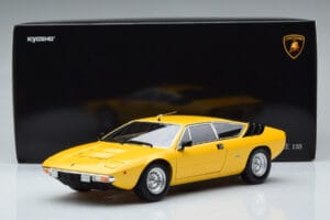 Lamborghini Urraco Jaune Kyosho 1:18 08446GY Métal — image 10 sur 10