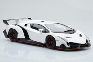 Lamborghini Veneno Blanc AUTOart 1:18 74507 Métal — image 6 sur 8