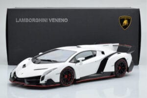 Lamborghini Veneno Blanc AUTOart 1:18 74507 Métal — image 8 sur 8