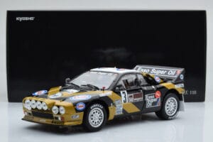 Lancia 037 ESSO #3 F. Tabaton Rally Targa Florio 1985 Kyosho 1:18 08306H Métal — image 8 sur 8