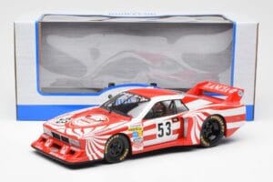 Lancia Beta Montecarlo Gr.5 #53 R. Patrese / E. Cheever 6 Hours of Silverstone 1980 MCG 1:18 MCG18814R Métal — image 6 sur 6