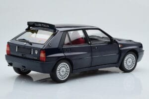 Lancia Delta HF Integrale Club Italia Bleu Kyosho 1:18 08343SC Métal — image 4 sur 8