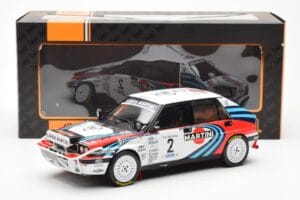 Lancia Delta Integrale 16V #2 M. Biasion / T. Siviero Rally Safari 1990 IXO 1:18 18RMC139A Métal — image 6 sur 6
