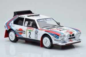 Lancia Delta S4 #2 M. Alen / I. Kivimaki Rally San Remo 1986 IXO 1:18 18RMC130A Métal — image 4 sur 6