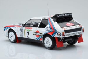 Lancia Delta S4 #2 M. Alen / I. Kivimaki Rally San Remo 1986 IXO 1:18 18RMC130A Métal — image 5 sur 6