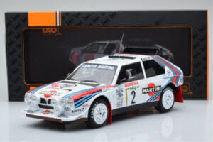 Lancia Delta S4 #2 M. Alen / I. Kivimaki Rally San Remo 1986 IXO 1:18 18RMC130A Métal — image 6 sur 6