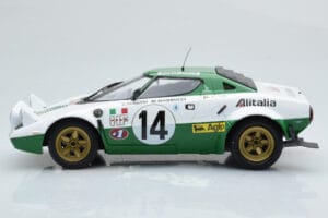 Lancia Stratos Alitalia #14 S. Munari / M. Mannucci Winners Rally Monte Carlo 1975 Minichamps 1:18 155751714 Métal — image 3 sur 6