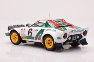 Lancia Stratos HF #6 B. Waldegård / H. Thorszelius Rally Monte Carlo 1976 IXO 1:18 18RMC162B Métal — image 5 sur 6