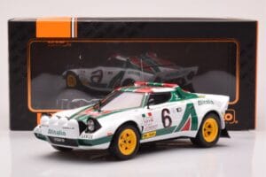 Lancia Stratos HF #6 B. Waldegård / H. Thorszelius Rally Monte Carlo 1976 IXO 1:18 18RMC162B Métal — image 6 sur 6