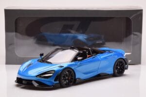 McLaren 765LT Spider Bleu GT Spirit 1:18 GT886 Résine — image 6 sur 6