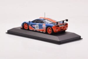 McLaren F1 GTR #33 Gulf Racing R. Bellm / M. Weaver / J-J. Lehto 24 Hours of Le Mans 1996 Minichamps 1:43 530164333 Métal — image 3 sur 4