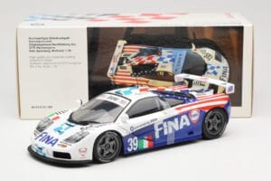 McLaren F1 GTR #39 N. Piquet / J. Cecotto / D. Sullivan Team Bigazzi 24 Hours of Le Mans 1996 UT Models 1:18 80439421485 Méta — image 6 sur 6
