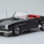 Mercedes 190 SL W121 Cabriolet Noir Minichamps 1:18