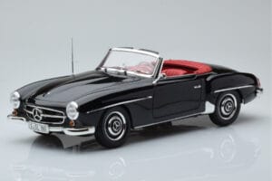 Mercedes 190 SL W121 Cabriolet Noir Minichamps 1:18