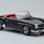 Mercedes 190 SL W121 Cabriolet Noir Minichamps 1:18 - image 5 of 8