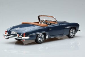 Mercedes 190 SL W121 Roadster Bleu Norev 1:18 B66040625 Métal — image 3 sur 8