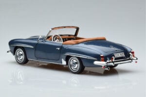 Mercedes 190 SL W121 Roadster Bleu Norev 1:18 B66040625 Métal — image 7 sur 8