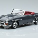 Mercedes 190 SL W121 Roadster Gris Norev 1:18 183402 Métal