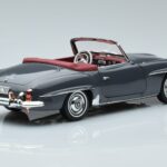 Mercedes 190 SL W121 Roadster Gris Norev 1:18 183402 Métal - image 3 of 8