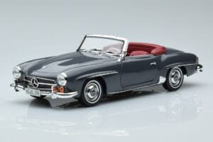 Mercedes 190 SL W121 Roadster Gris Norev 1:18 183402 Métal