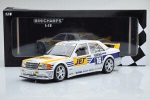 Mercedes 190E 2.5-16 W201 EVO 1 Jet #16 F. Biela Team Ms-Jet Racing DTM 1990 Minichamps 1:18 155903616 Métal — image 6 sur 6