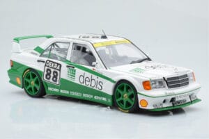Mercedes 190E 2.5-16 W201 EVO 2 Debis #88 B. Schneider Team Zackspeed DTM 1991 Minichamps 1:18 155913688 Métal — image 4 sur 6