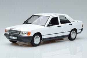 Mercedes 190 E W201 Blanc Norev 1:18 183820 Métal