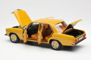 Mercedes 200/8 W115 Sahara Jaune Norev 1:18 183771 Métal — image 5 sur 8