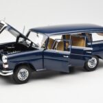 Mercedes 200 Universal W115 Bleu Norev 1:18 183599 - image 2 of 8