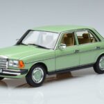 Mercedes 200 W123 Vert Norev 1:18 183796 Métal