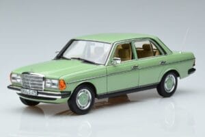 Mercedes 200 W123 Vert Norev 1:18 183796 Métal