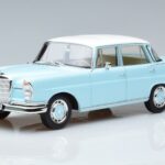 Mercedes 220 S W111 Bleu Norev 1:18 183920 Métal