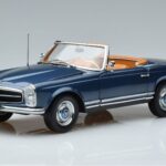 Mercedes 230 SL W113 Pagoda Bleu Édition Limitée Norev 1:18 183767 Métal