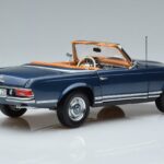 Mercedes 230 SL W113 Pagoda Bleu Édition Limitée Norev 1:18 183767 Métal - image 3 of 8