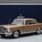 Mercedes 250 SE Coupe W111 Or Métallisé Norev 1:18 - image 7 of 7