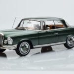 Mercedes 250 SE Coupe W111 Vert Métallique Édition Limitée Norev 1:18 183764 Métal