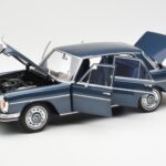 Mercedes 280 SE W108 Bleu Foncé Métallisé Norev 1:18 183534 - image 2 of 8