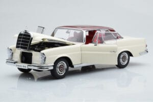 Mercedes 280 SE W108 Blanc AUTOart 1:18 76287 Métal — image 2 sur 8