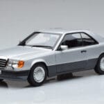 Mercedes 300 CE-24 C124 Coupe Argent Norev 1:18 183880 Métal