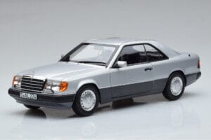 Mercedes 300 CE-24 C124 Coupe Argent Norev 1:18 183880 Métal