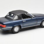 Mercedes 300 SL R107 Bleu Nautique Norev 1:18 183466 - image 3 of 8