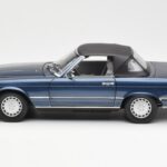 Mercedes 300 SL R107 Bleu Nautique Norev 1:18 183466 - image 4 of 8