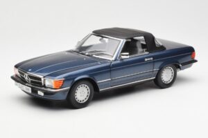 Mercedes 300 SL R107 Bleu Nautique Norev 1:18 183466