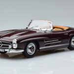 Mercedes 300 SL W198 Roadster Rouge Norev 1:18