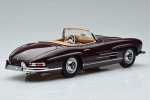 Mercedes 300 SL W198 Roadster Rouge Norev 1:18 183891 Métal — image 3 sur 8