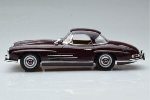 Mercedes 300 SL W198 Roadster Rouge Norev 1:18 183891 Métal — image 4 sur 8