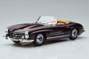 Mercedes 300 SL W198 Roadster Rouge Norev 1:18
