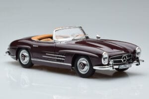 Mercedes 300 SL W198 Roadster Rouge Norev 1:18 183891 Métal — image 6 sur 8