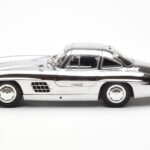 Mercedes 300 SL W198 Chrome Minichamps 1:18 B66040645 - image 4 of 8