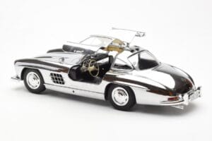 Mercedes 300 SL W198 Chrome Minichamps 1:18 B66040645 Métal — image 5 sur 8